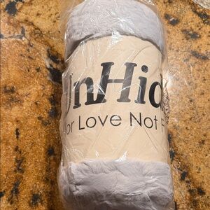 Unhide Plush Faux Fur Throw Blanket - Light Gray